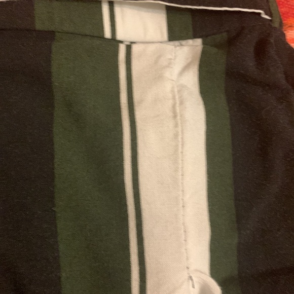 Revamped Striped Rayon Shorts - Picture 3 of 6